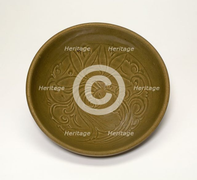 Bowl with Lotus Design, Jin dynasty (1115-1234), 12th/13th century. Creator: Unknown.