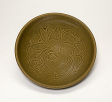 Bowl with Lotus Design, Jin dynasty (1115-1234), 12th/13th century. Creator: Unknown