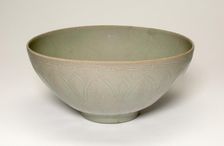 Bowl with Lotus Design, Korea, Goryeo dynasty (918-1392), mid-12th century. Creator: Unknown