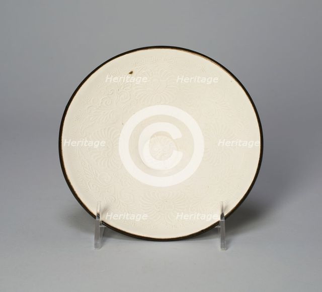 Bowl with Peony Scrolls, Jin dynasty (1115-1234), 12th century. Creator: Unknown.