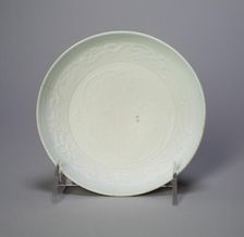 Bowl with Stylized Floral Scrolls, Yuan dynasty (1279-1368), 14th century. Creator: Unknown