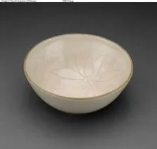 Bowl with Stylized Flowers and Leaves, Style of Northern Song dynasty, probably 20th century. Creator: Unknown