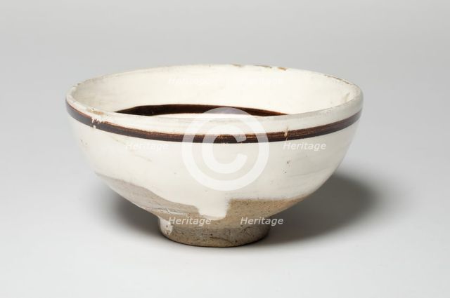 Bowl with Stylized Leaves, Jin dynasty (1115-1234) or later. Creator: Unknown.