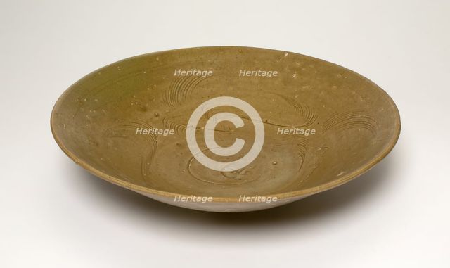 Bowl with Stylized Leaves, probably Song dynasty (960-1279). Creator: Unknown.