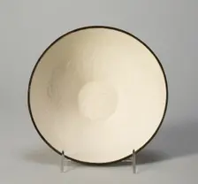Bowl with Stylized Peony Spray, Jin dynasty (1115-1234), 12th century. Creator: Unknown