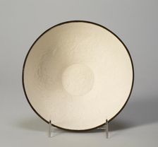 Bowl with Stylized Peony Spray, Jin dynasty (1115-1234), 12th century. Creator: Unknown