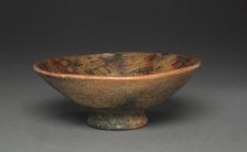 Bowl with Spider Decoration, c. 750-1250. Creator: Unknown