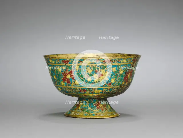 Bowl with Splayed Foot, 1700s. Creator: Unknown.