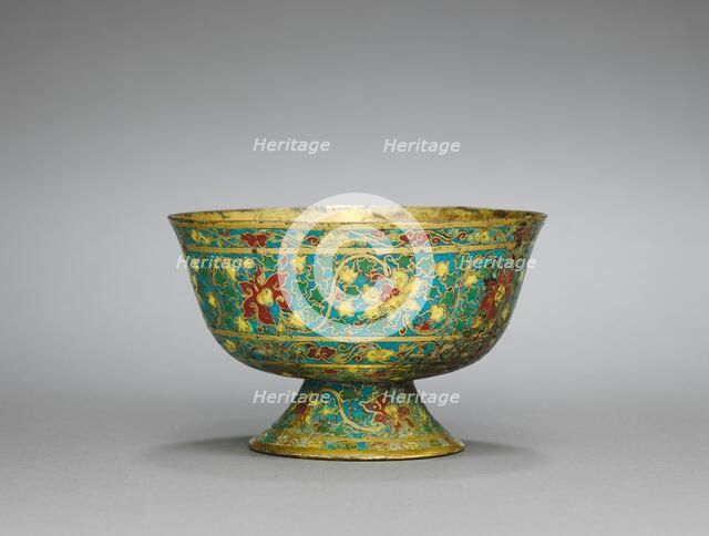 Bowl with Splayed Foot, 1700s. Creator: Unknown.