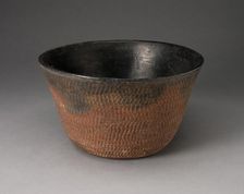 Bowl with Textured Surface Decoration, A.D. 900/1000. Creator: Unknown