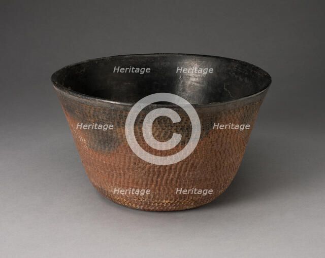 Bowl with Textured Surface Decoration, A.D. 900/1000. Creator: Unknown.