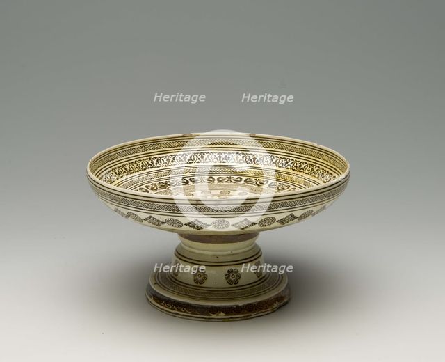 Bowl with the Coat of Arms of Montmorency-Laval, baron de Bressuire, 1510-1525. Artist: West European Applied Art  