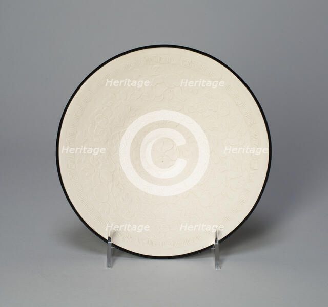 Bowl with Three Boys amid Peony Scrolls, Song dynasty (960-1279). Creator: Unknown.