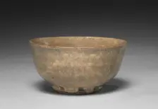 Bowl with White-slip Decorations, 1500s-1600s. Creator: Unknown