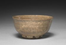Bowl with White-slip Decorations, 1500s-1600s. Creator: Unknown