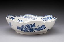 Bowl, Worcester, c. 1760/70. Creator: Royal Worcester