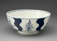 Bowl, Worcester, c. 1775. Creator: Royal Worcester