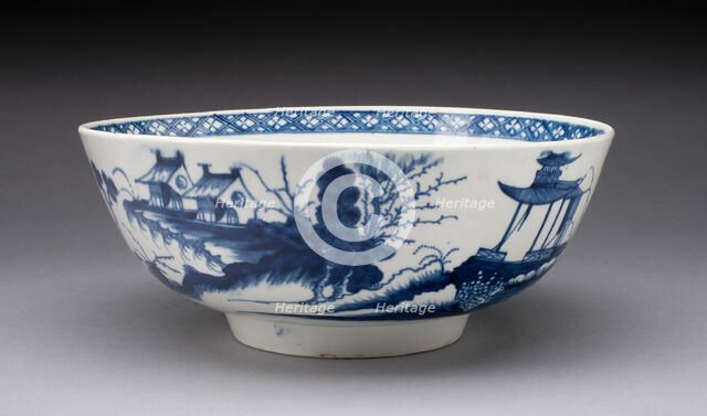 Bowl, Worcester, c. 1770. Creator: Royal Worcester.