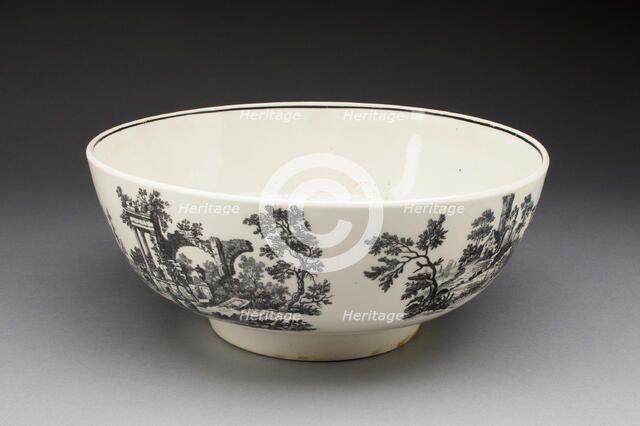 Bowl, Worcester, c. 1785. Creator: Royal Worcester.