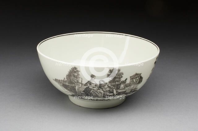 Bowl, Worcester, c. 1785. Creator: Royal Worcester.