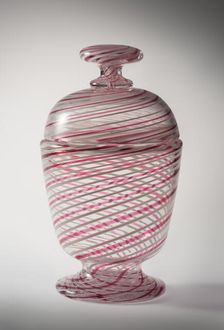 Bowl And Cover, c1850-60. Creator: Unknown