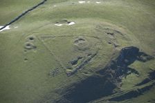 Bowl barrow and lead mining, Bole Hill, Derbyshire, 2015. Creator: Historic England