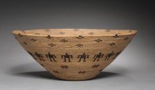 Bowl Basket (Unfinished), 1895- 1900. Creator: Unknown