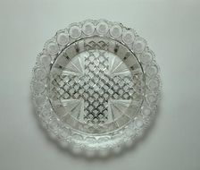 Bowl, before 1830. Creator: Boston and Sandwich Glass Company