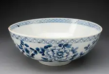 Bowl, Bristol, c. 1750. Creator: Unknown