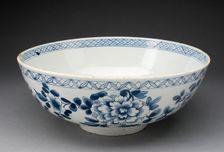 Bowl, Bristol, c. 1750. Creator: Unknown