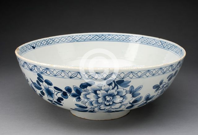 Bowl, Bristol, c. 1750. Creator: Unknown.