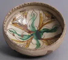 Bowl, Byzantine, 12th-13th century. Creator: Unknown