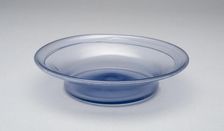Bowl, c. 1825. Creator: Mantua Glass