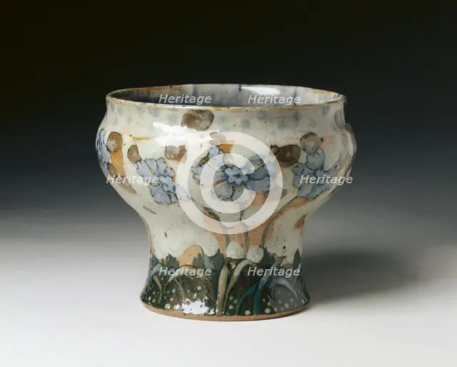Bowl, c. 1900. Creator: Albert Louis Dammouse (French).