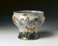 Bowl, c. 1900. Creator: Albert Louis Dammouse (French)