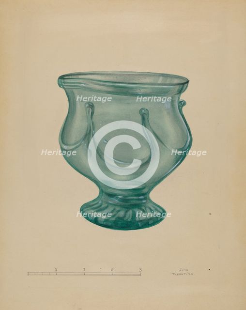 Bowl, c. 1936. Creator: John Tarantino.