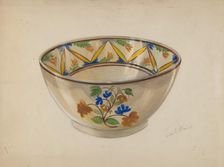 Bowl, c. 1936. Creator: Marie Alain