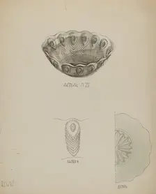 Bowl, c. 1936. Creator: Roberta Elvis