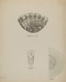 Bowl, c. 1936. Creator: Roberta Elvis