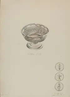 Bowl, c. 1936. Creator: Roberta Elvis