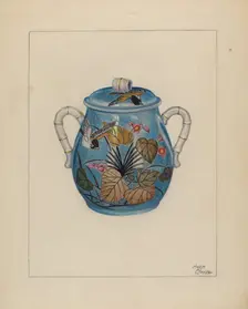 Bowl, c. 1937. Creator: Hugh Clarke