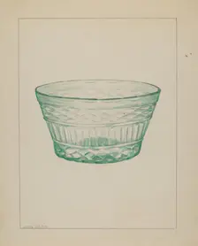Bowl, c. 1937. Creator: John Dana