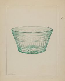 Bowl, c. 1937. Creator: John Dana