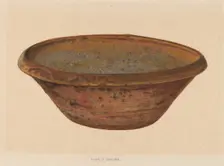 Bowl, c. 1937. Creator: Lloyd Charles Lemcke