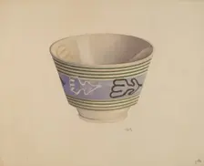 Bowl, c. 1938. Creator: Edward White