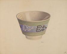 Bowl, c. 1938. Creator: Edward White