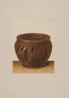 Bowl, c. 1939. Creator: Alfred Parys