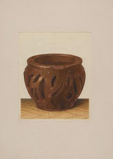 Bowl, c. 1939. Creator: Alfred Parys