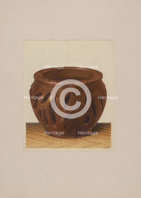 Bowl, c. 1939. Creator: Alfred Parys.