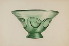 Bowl, c. 1939. Creator: Isidore Steinberg